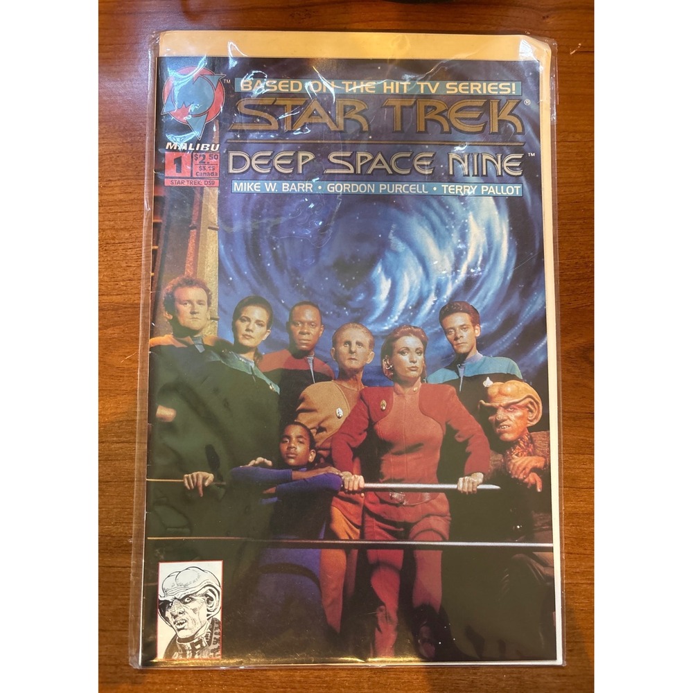 Star Trek Deep Space Nine 1 Malibu Comics 1993 Mike W Barr Gordon Purcell Odo